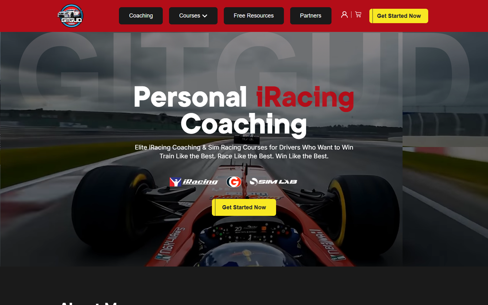 Personal iRacing Coaching Site